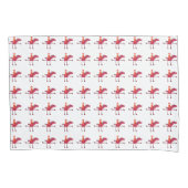 馬と馬 枕カバー (正面)