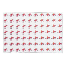 馬と馬 枕カバー