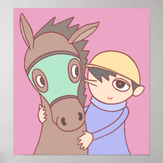 馬と騎手の絆 ポスター