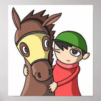 馬と騎手の絆 ポスター