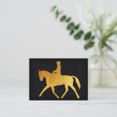 馬と騎手 名刺 (スタンド正面)