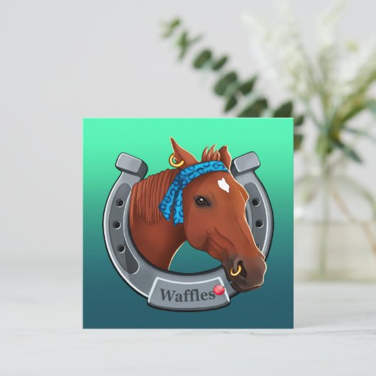 馬にワッフル シーズンカード (スタンド正面)
