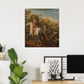 馬に乗ったハサー， 1773 ポスター (ホームオフィス)