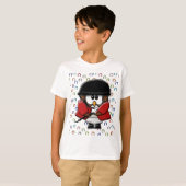 馬に乗ったフクロウ Tシャツ (正面フル)