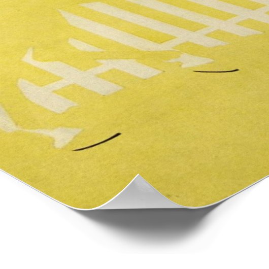 馬に乗った女性 ポスター (角)