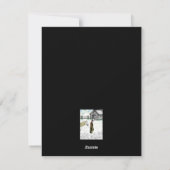 馬に乗った後 シーズンカード (裏面)