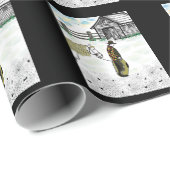 馬に乗った後 ラッピングペーパー (ロールコーナー)