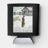 馬に乗った後 缶クーラー (正面)