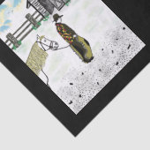 馬に乗った後 薄葉紙 (詳細)