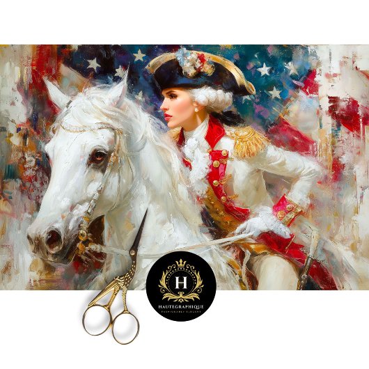 馬に乗った革命将軍 薄葉紙