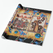 馬に乗ってプリンセスPENTHESILEIAおよび青い騎士 ラッピングペーパー (アンロールド)
