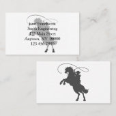 馬に乗って投げ投げ投げ投げ投げ投げ投げ 名刺 (正面/裏面)