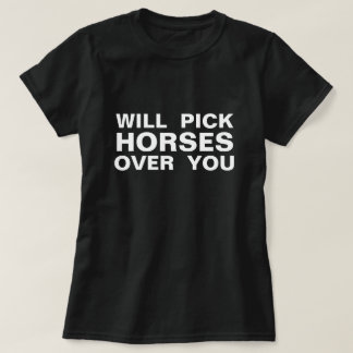 馬に乗って来る Tシャツ