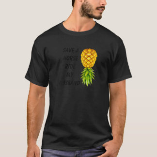 馬に乗って私の夫スインガーライフスタイルナウ Tシャツ