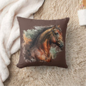 馬に乗って翼を無く飛ぶ クッション (ブランケット)