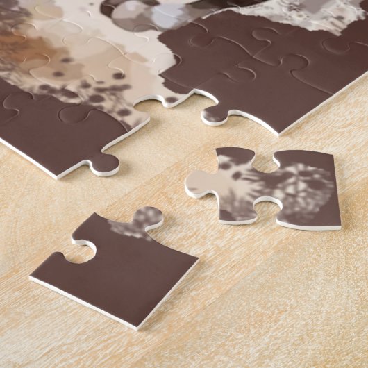 馬に乗って翼を無く飛ぶ ジグソーパズル (側面)