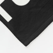 馬に乗って馬のために弟を交換する フリースブランケット (角)