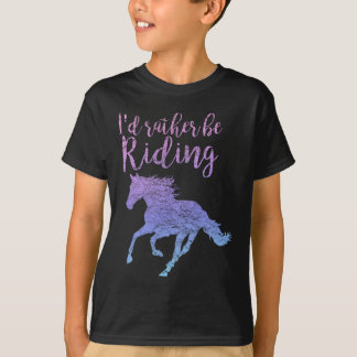 馬に乗って馬の馬の馬Ri Tシャツ