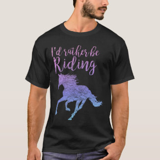 馬に乗って馬の馬の馬Ri Tシャツ