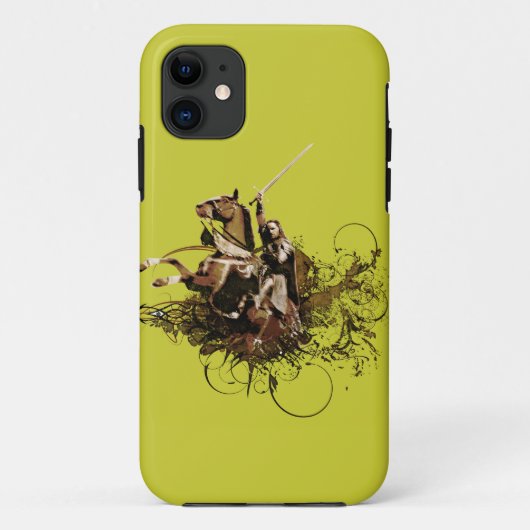 馬に乗るアラゴン Case-Mate iPhoneケース (裏面)