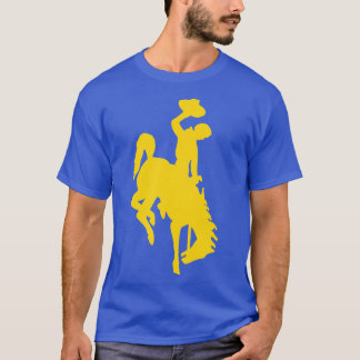 馬に乗るワイオミングのカウボーイ Tシャツ
