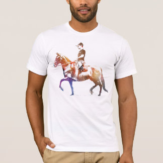 馬に乗る人 Tシャツ
