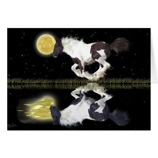 馬に乗る者ウマ科のの動物に対する贈り物 (正面横)