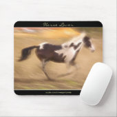 馬に乗る者ウマ科のの動物に対する贈り物 マウスパッド (マウス)
