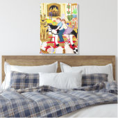 馬に乗る キャンバスプリント (インサイチュ (寝室))