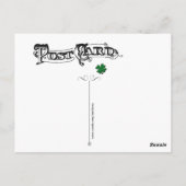 馬に乗る「レディラック」 ポストカード (裏面)