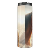 馬に慰めを与えるイエス天国 タンブラー (裏面)