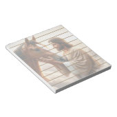 馬に慰めを与えるイエス天国 ノートパッド (アングル)