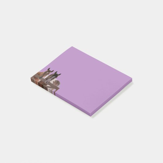 馬に記録する ポストイット (アングル)