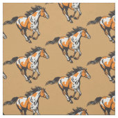 馬に駆け込む ファブリック (見本)