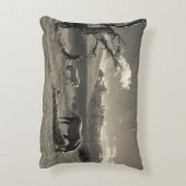 馬のある風景 アクセントクッション (裏面(縦))