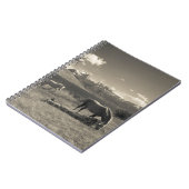 馬のある風景 ノートブック (左側)