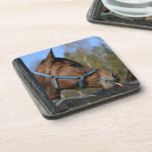 馬のおもしろいコースター コースター (左側)