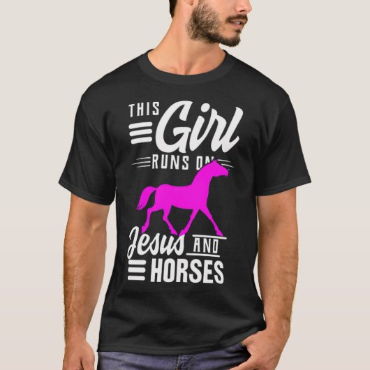 馬のおもしろい贈り物に乗って贈り物アラビアのビビa tシャツ (正面)