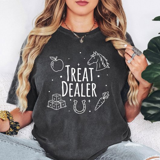 馬のおやつのお得意様 かわいい馬好きへのギフト Tシャツ