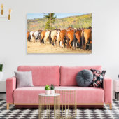 馬のお尻 キャンバスプリント (インサイチュ (リビング))