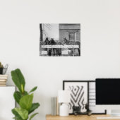 馬のための無料ディナー, 1923.ヴィンテージ写真 ポスター (ホームオフィス)