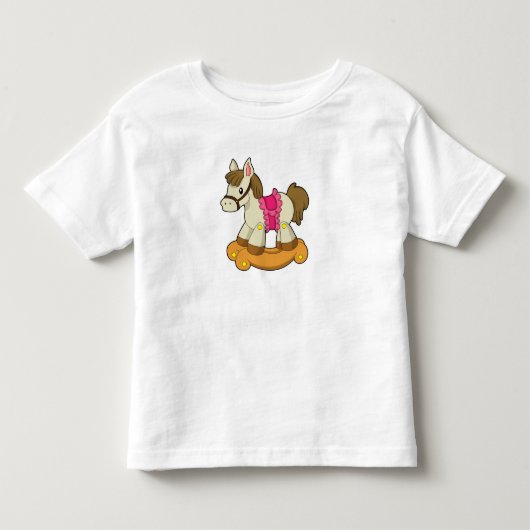 馬のぬいぐるみ.PNG トドラーTシャツ (正面)