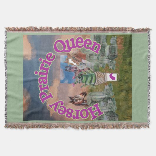 馬のようなプレーリーの女王 スローブランケット (正面)