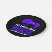 馬のような匂いがす王室のる ペーパープレート (アングル)