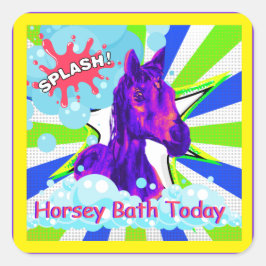 馬のような風呂トゥデイ漫画 スクエアシール