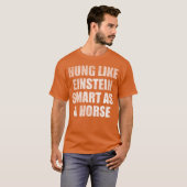 馬のように賢い友達 Tシャツ (正面フル)