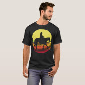 馬のアラビアギャロップ Tシャツ (正面フル)