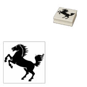 馬のアートスタンプを獲得する ラバースタンプ (押印)