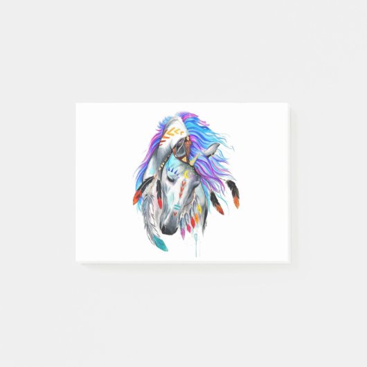 馬のアート ポストイット (正面)