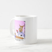 馬のウェイターの面白いキャラクターTシャツ&ギフト コーヒーマグカップ (正面左)